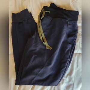 FIGS Petite Medium, Jogger Scrub Pants in Quite Navy